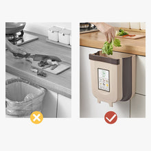 Load image into Gallery viewer, Foldable Hanging Trash Bin