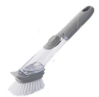 Kitchen Liquid Filling Cleaning Brush Automatic Add Detergent